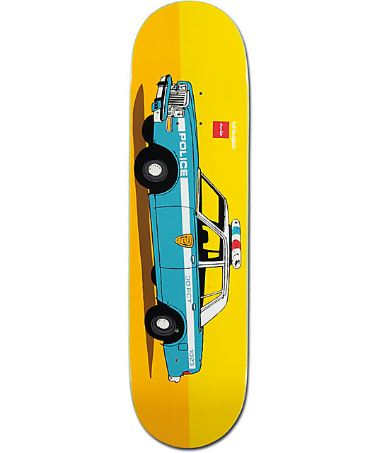 Chocolate x HUF Cop Car NYC 8.25" Skateboard Deck at Zumiez PDP
